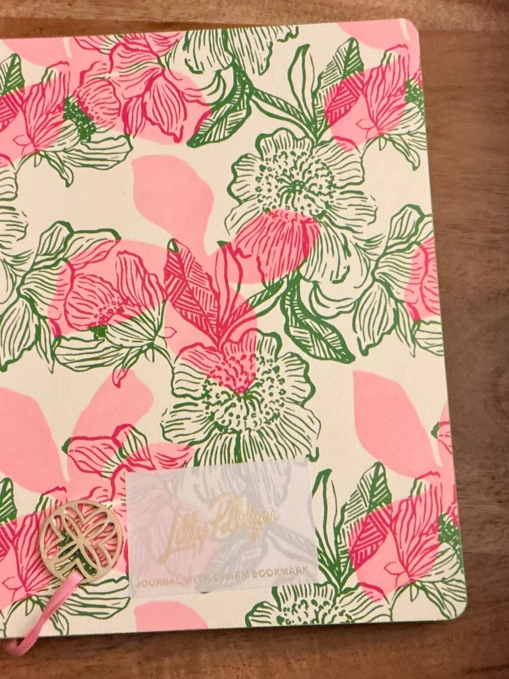 NWT Lilly Pulitzer Journal with Lilly Charm Bookmark